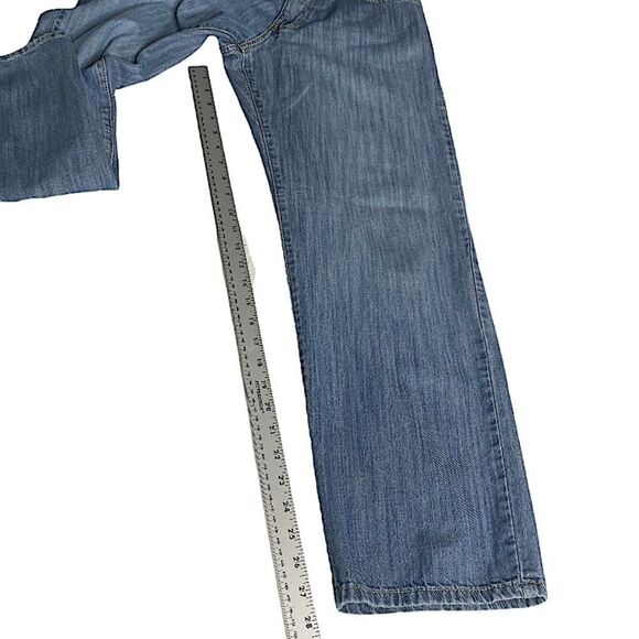 Calvin Klein Jeans Womens Size 32 Low Rise Straight Embroidered 5 Pocket Classic - Picture 7 of 10